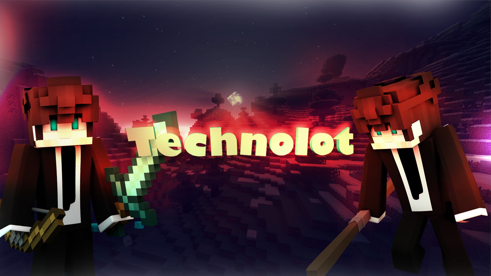 Technolot Minecraft channel banner